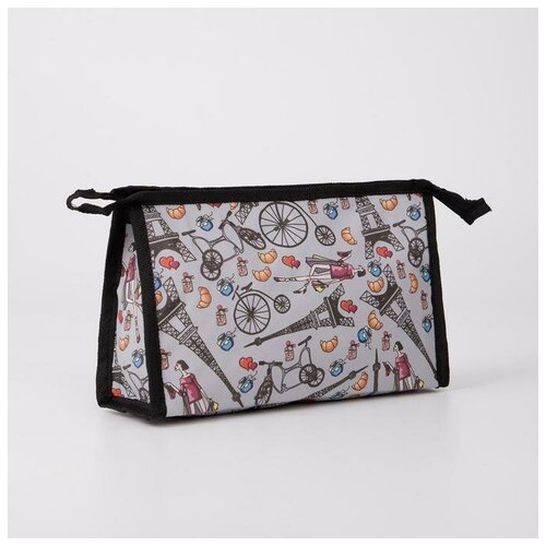 фото Косметичка на молнии, цвет серый нет бренда