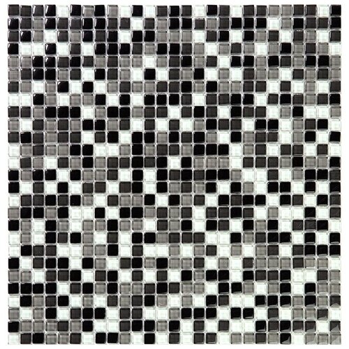 Стеклянная мозаичная плитка чип 10 мм Vidromar VHL-08-Tokio квадрат глянцевый