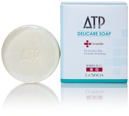 La Sincia ATP Очищающее мыло-пенка с серебром/ ATP DeliCare Soap, 100 г