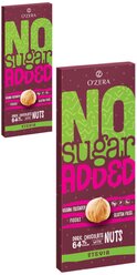 OZera», горький шоколад No sugar added Dark&Nuts, 2 упаковки по 90 г.