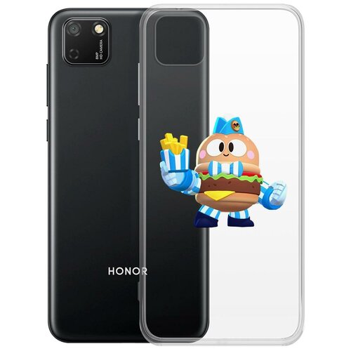 фото Чехол-накладка clear case brawl stars-бургер лу для honor 9s/huawei y5p krutoff group