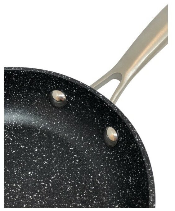 Сковородка с крышкой и антипригарным покрытием Edenberg EB-3350, 28 см - фотография № 10