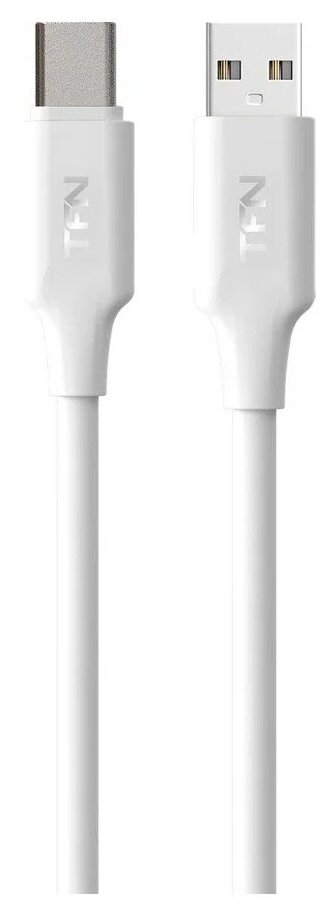 фото Кабель USB Type-C (m) - USB(m) TFN, 1м, белый (TFN-CUSBCUSB1MWH)