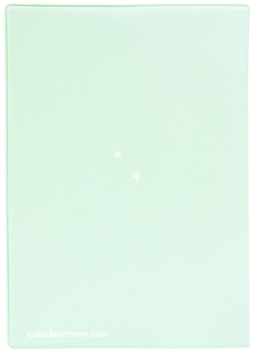 Обложка для паспорта Kawaii Factory, бирюзовый, зеленый — фото 1