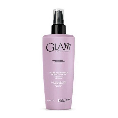 Крем для гладкости и блеска волос Glam Smooth Hair 250 мл Dott Solari