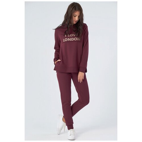 фото Костюм fly, размер 48, бордовый