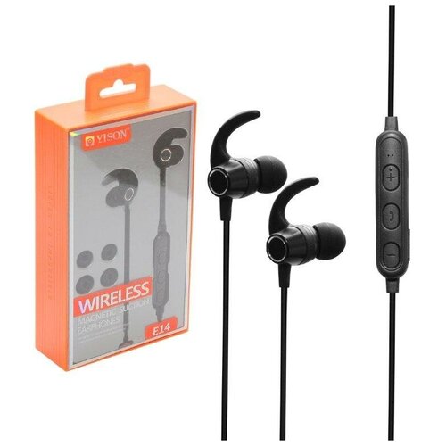 Наушники беспроводные спорт Yison E14 черный 86000₽