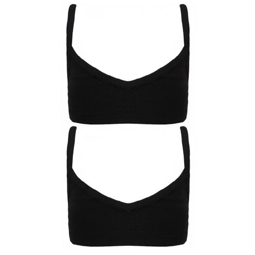 фото Топ-бра baykar, 2 шт, размер 158/164, черный