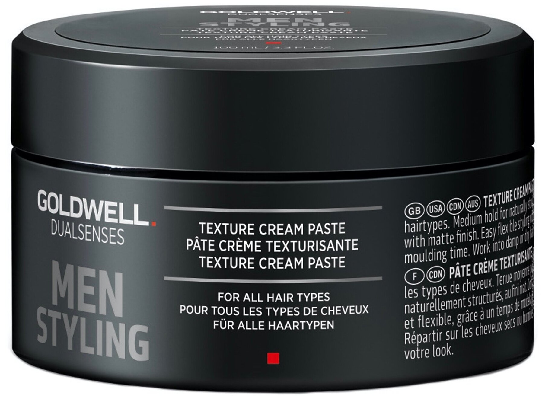 DUAL FOR MEN STYLING CREAM PASTE 100мл. Мужская крем-паста для укладки волос