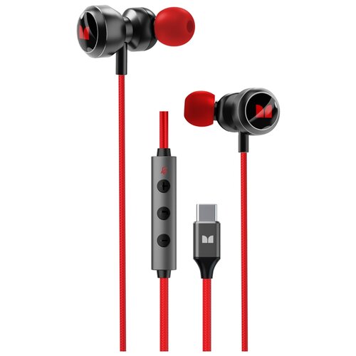 Гарнитура вкладыши Redline Monster Airmars SG-11 12м черный проводные в ушной раковине УТ000028710 222500₽