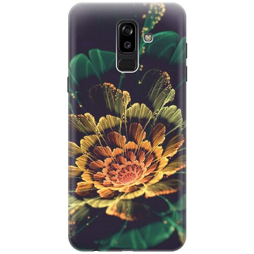 RE: PAЧехол - накладка ArtColor для Samsung Galaxy J8 (2018) с принтом Красивый цветок re paчехол накладка artcolor для samsung galaxy j8 2018 с принтом три бабочки