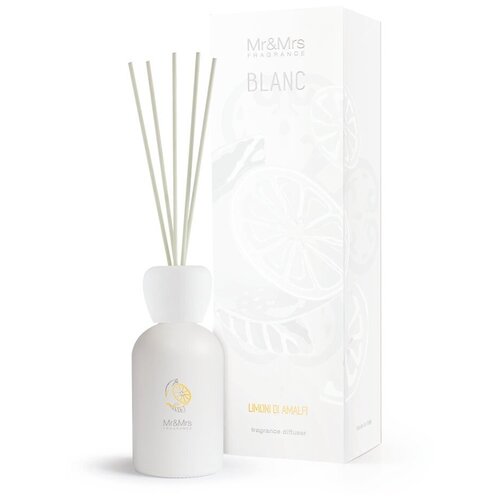 Аромадиффузор Mr &Mrs Fragrance, BLANC №29 LIMONI DI AMALFI (Лимоны Амальфи) 250мл.