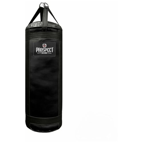 фото Вертикальный боксёрский мешок prospect boxing из натуральной кожи 130/50 см, 65 кг / боксерская груша