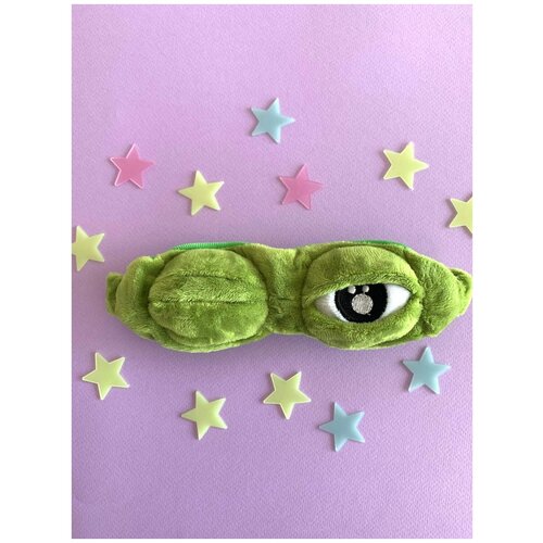 фото Маска для сна "лягушонок pepe" redweeks