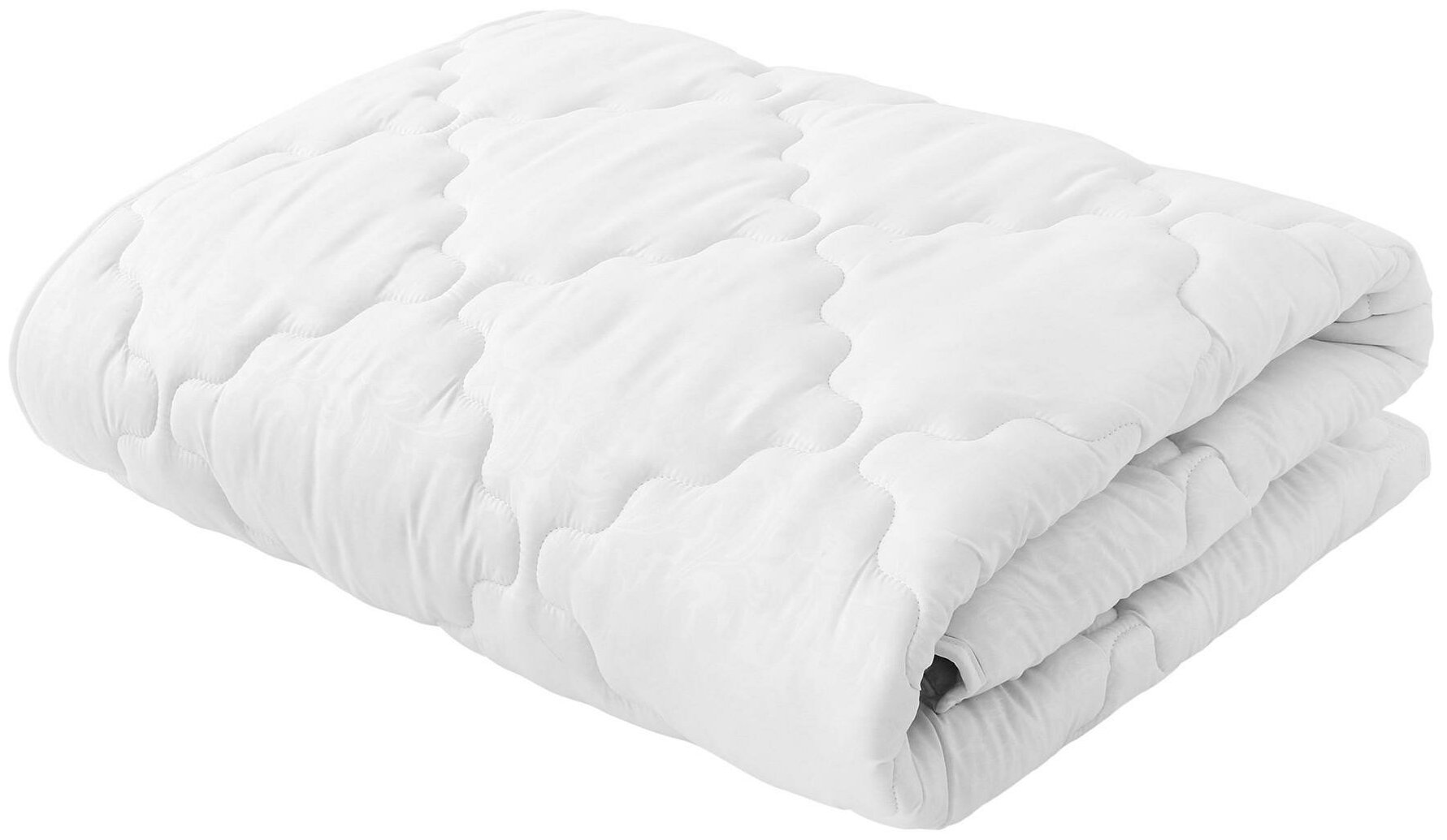 Всесезонное гипоаллергенное одеяло 1.5 СП полутораспальное 140х205 см Самойловский текстиль дизайн Белая ветка