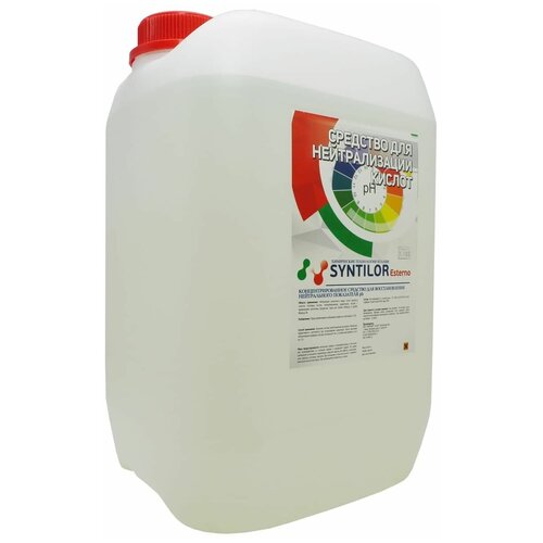 Средство для нейтрализации кислот SYNTILOR Esterno 13 кг средство для очистки мрамора syntilor pietra 5 кг