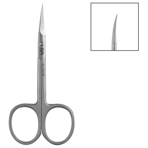 Ножницы для кутикулы, длина лезвия 24 мм, студийная заточка, C-1018 Dr. Alex