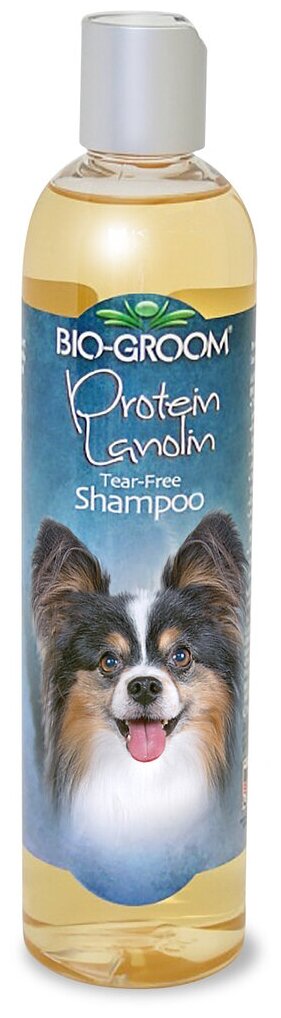 Bio-groom Protein-Lanolin shampoo - шампунь-кондиционер протеин-ланолин, 355мл