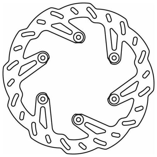 Диск тормозной задний YZ/WR