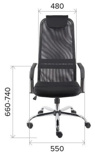 Офисное кресло Everprof (Black) - фото №20