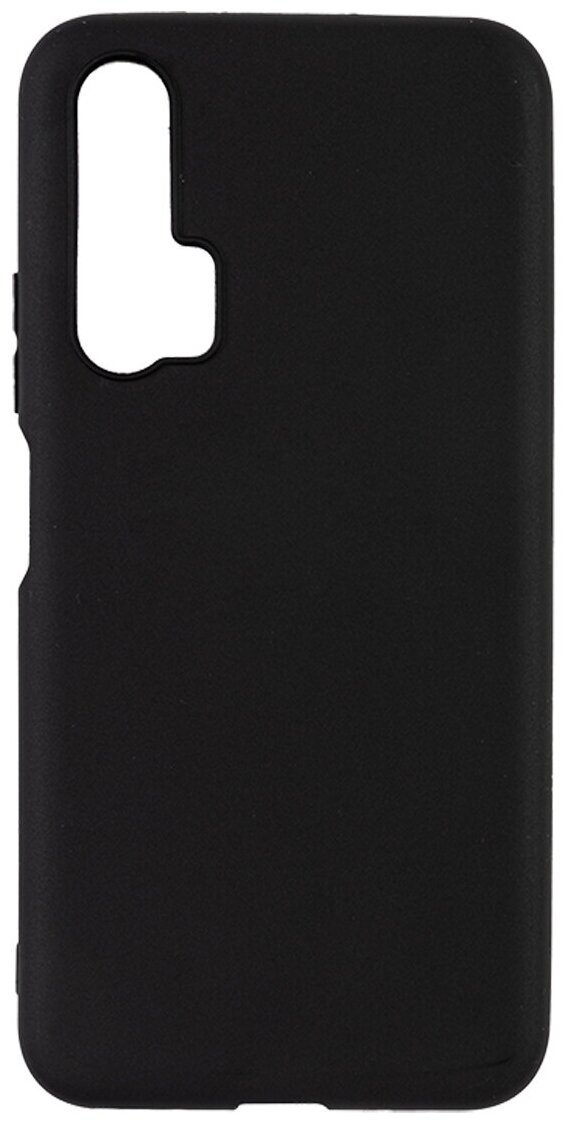 Чехол для Huawei Honor 20 Pro. Силиконовый. Черный.