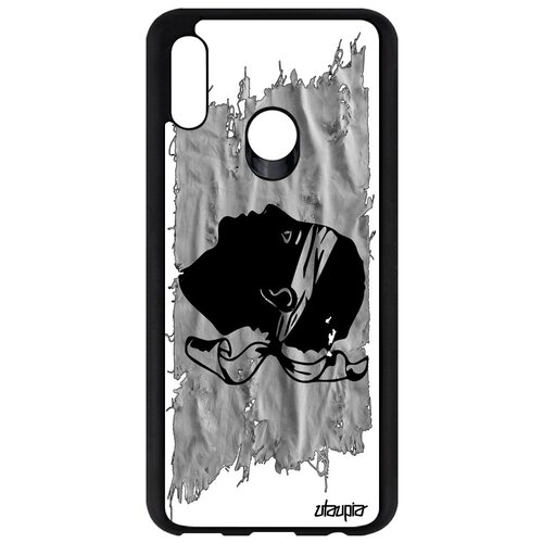 фото Красивый чехол для мобильного // honor 10 lite // "флаг корсики на ткани" страна стиль, utaupia, белый