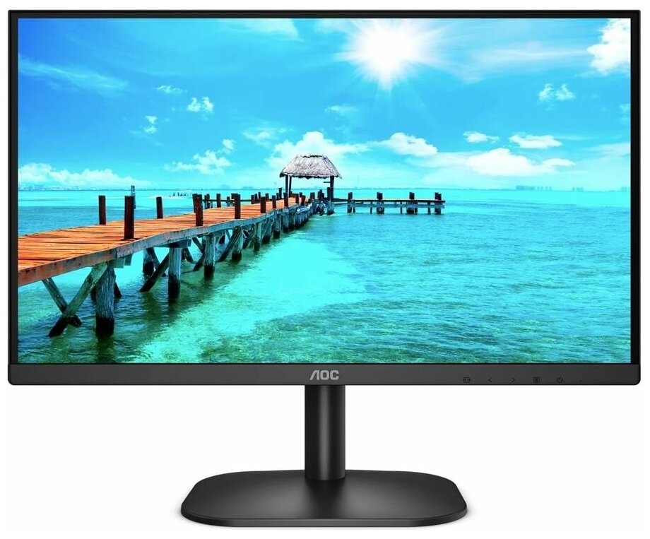 Монитор AOC 24" 24B2XDA 1920x1080 IPS WLED 76Гц 4ms FreeSync VGA DVI HDMI