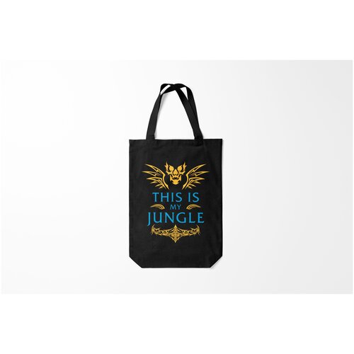 фото Сумка-шоппер / 31х42 см / геймерам / league of legends this is my jungle burnettie