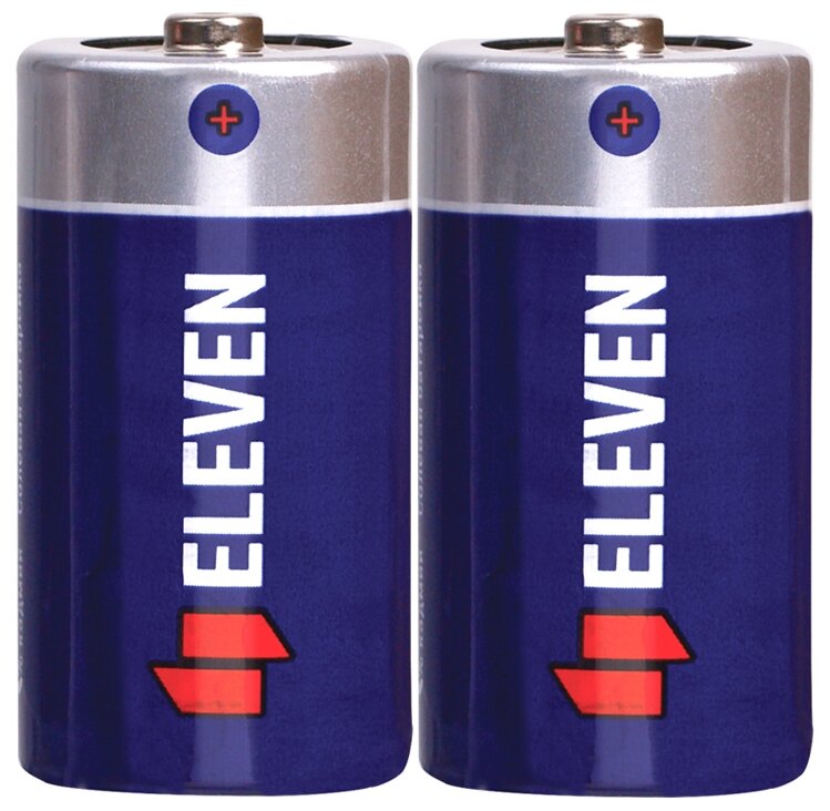 Батарейка Eleven C (R14), в упаковке: 2 шт.