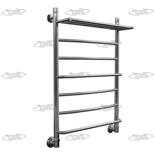 Водяной полотенцесушитель Металлоизделия H 500х800 с полкой