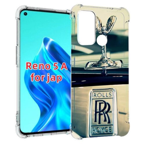 Чехол MyPads Rolls Royce ролс ройс 1 для Oppo Reno 5A задняя-панель-накладка-бампер