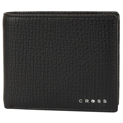 Кошелёк Cross RTC Black, кожа наппа, тисненая, чёрный, 11 х 9 х 1,5 см CROSS MR-AC238072_1-1