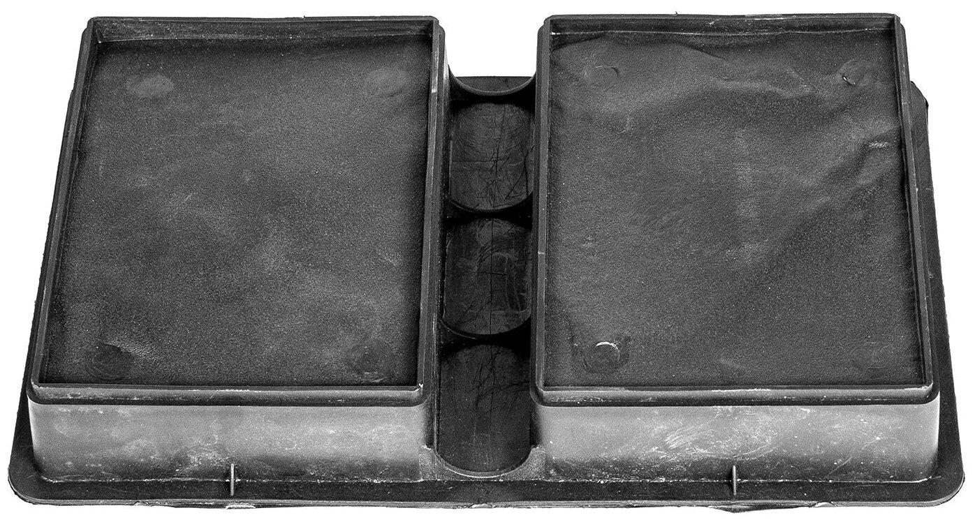 Форма для брусчатки Брук Вест целые (готовое изделие 195х140х40 мм), комплект - 10 шт. Alpha - фотография № 5