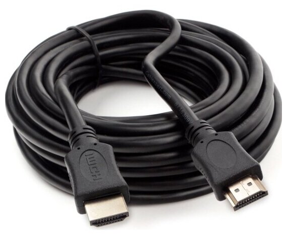 Кабель Cablexpert HDMI , 7.5м, v2.0, 19M/19M, серия Light, черный, позол. разъемы, экран