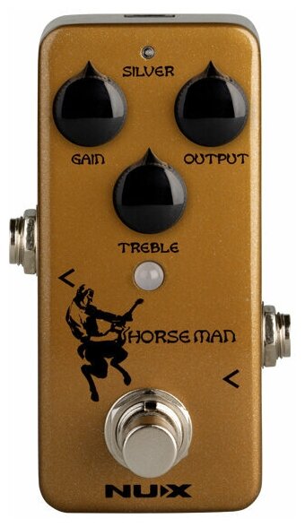 Педаль перегруза "Horseman", копия Klon - Centaur, Nux Cherub