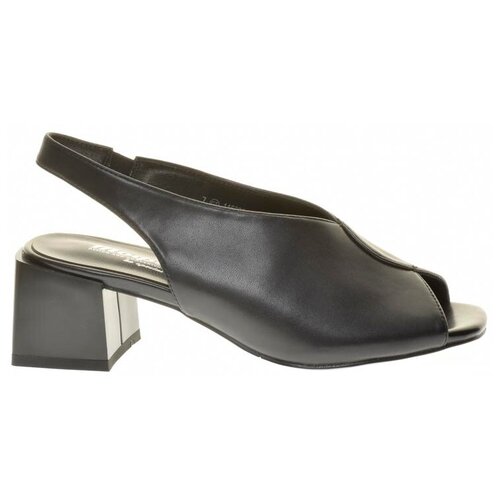 фото Тофа tofa босоножки женские, размер 38, цвет черный, артикул 115090-5