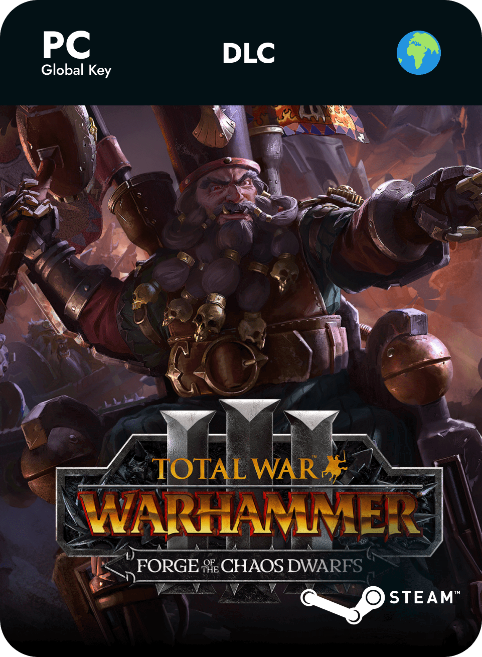 Total War: Warhammer III Forge of the Chaos Dwarfs | DLC | Steam | Все страны