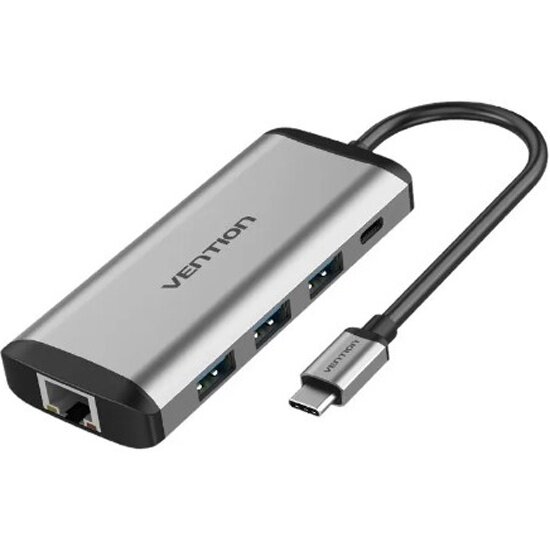 Мультифункциональный хаб Vention USB Type C 9 в 1 (THAHB)