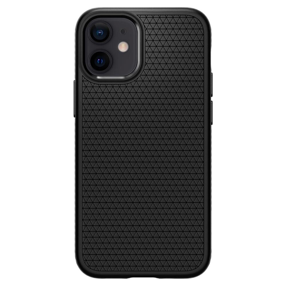 Защитный чехол Spigen Liquid Air для iPhone 12 / 12 Pro Matte Black