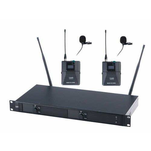 Беспроводная микрофонная система 2 петличных микрофона LAudio 6000-UL 7097000₽