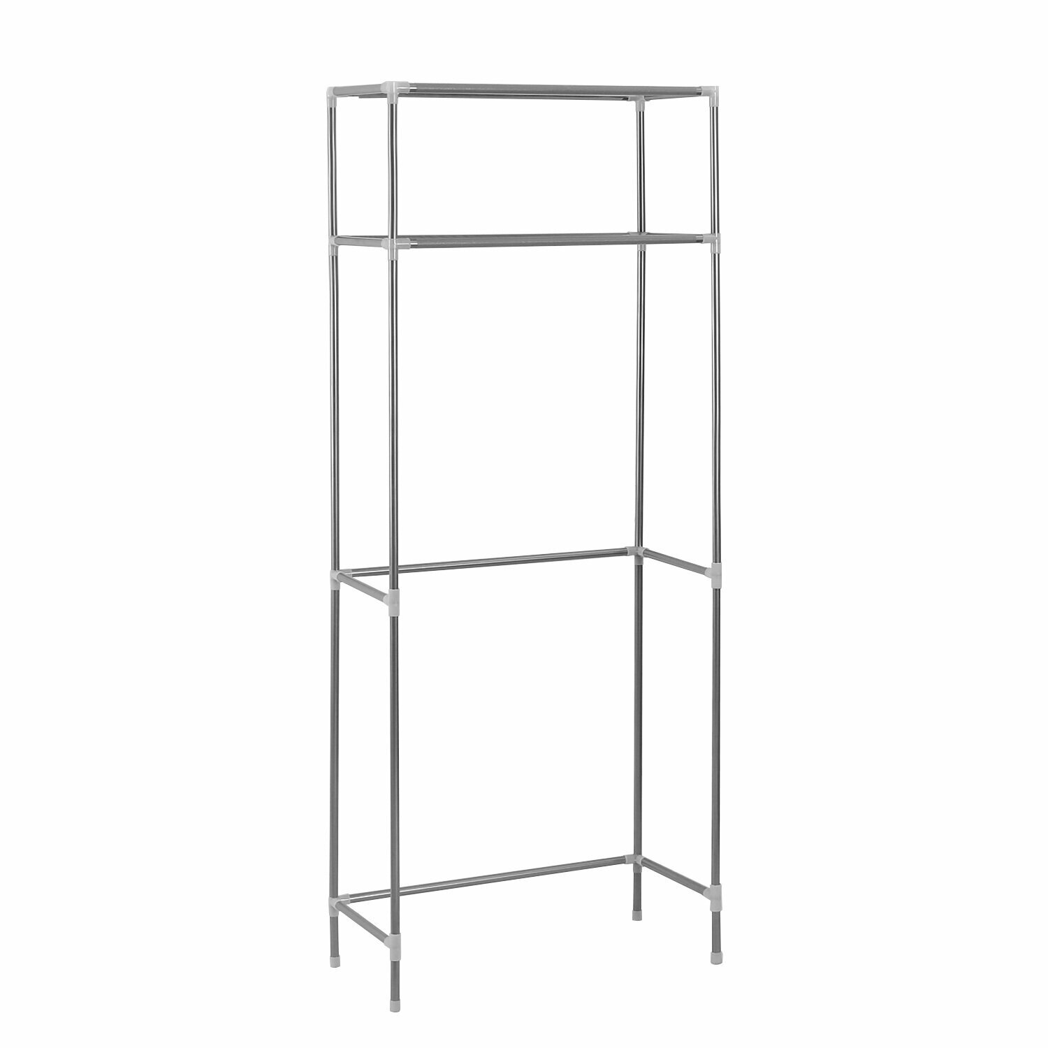 фото Этажерка для ванной комнаты/для стиральной машины DEKO DKSB05-160, 160х64х30см, 2 полки, сталь