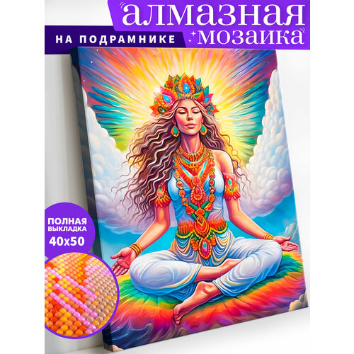 Алмазная мозаика на подрамнике 40х50 см 