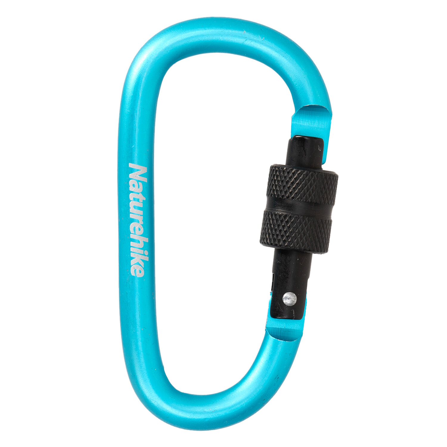 Карабин аксессуарный Naturehike 8Cm D-Type Multifunctional Hang Buckle With Lock Blue