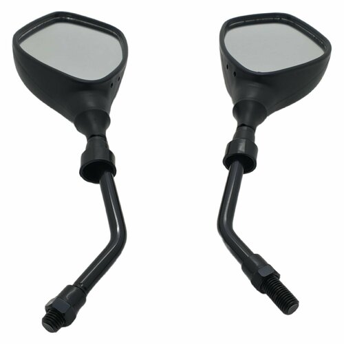 Зеркала мото пара SMP-031 прав резьба М10 черные 999₽