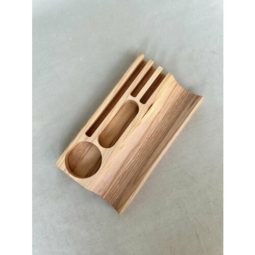 Органайзер настольный №3 карагач светлый, 30*17*3 см