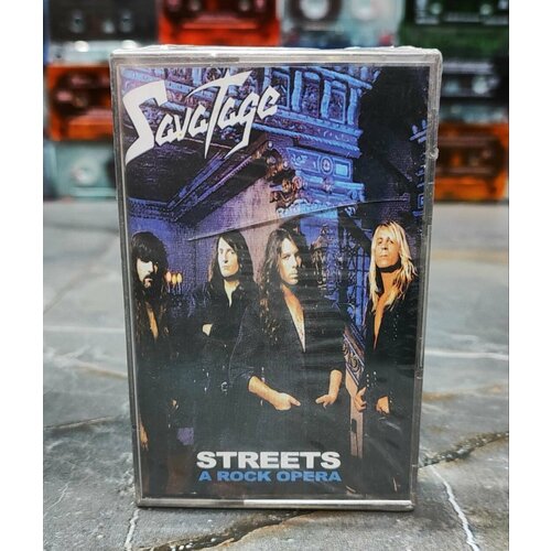 Savatage Streets A Rock Opera Кассета аудиокассета МС 2002 оригинал 1500₽
