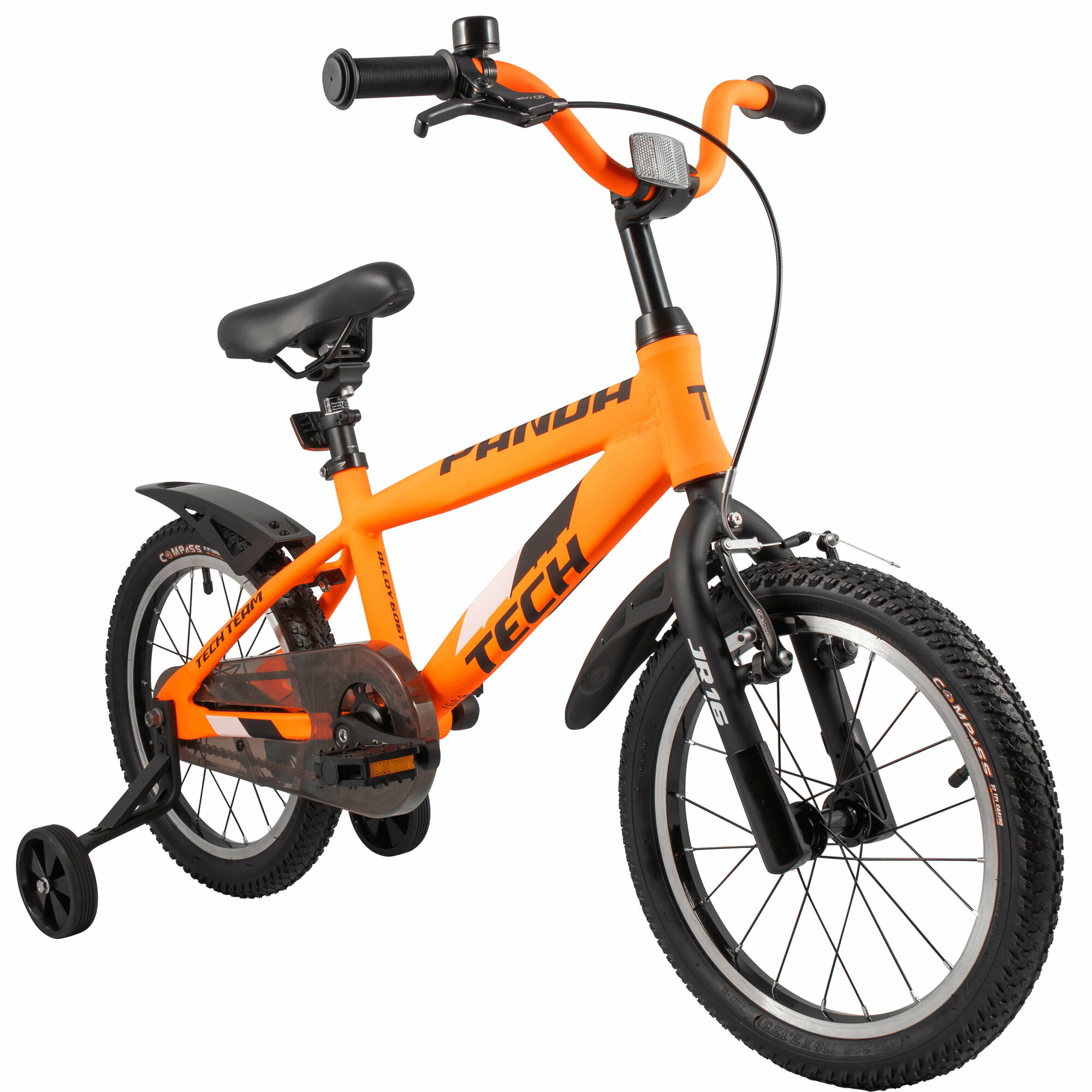 Детский велосипед TT Panda 16"оранжевый (алюмин)