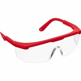 ЗУБР Защитные очки открытого типа Спектр 5 прозрачные регулируемые по длине дужки ЗУБР 110328