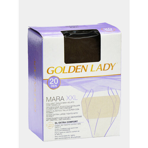 Колготки Golden Lady LEDA/MARA, 20 den, черный колготки женские golden lady mara 20 den размер 6 цвет nero