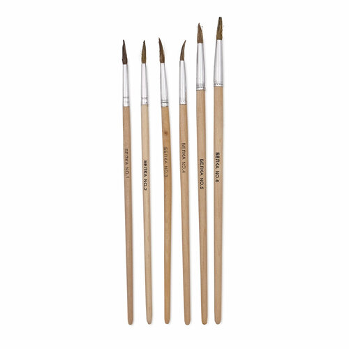 DV-254 Кисти набор 6штуп Darvish белка 123456 310₽